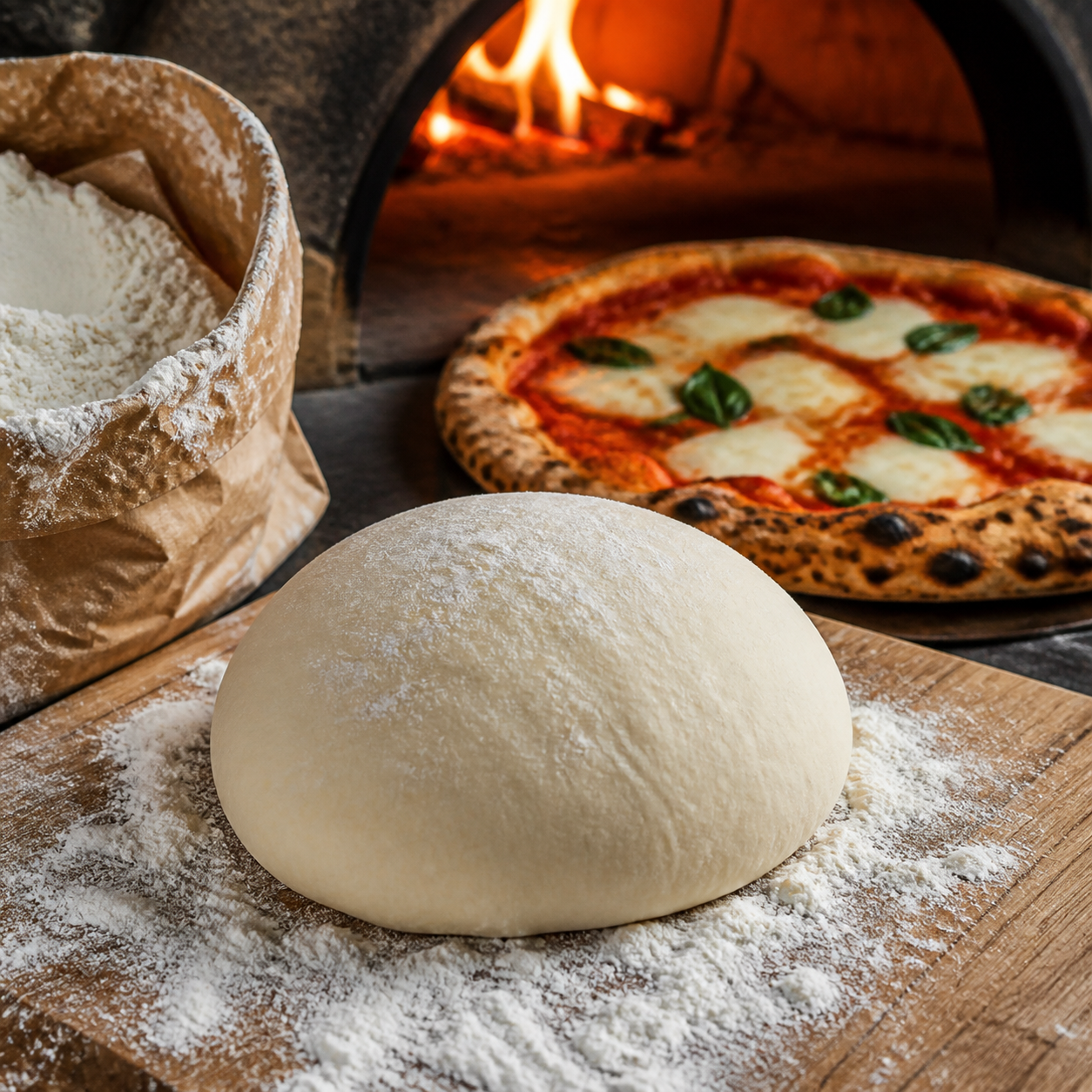 Cómo preparar la auténtica masa de pizza napolitana en casa