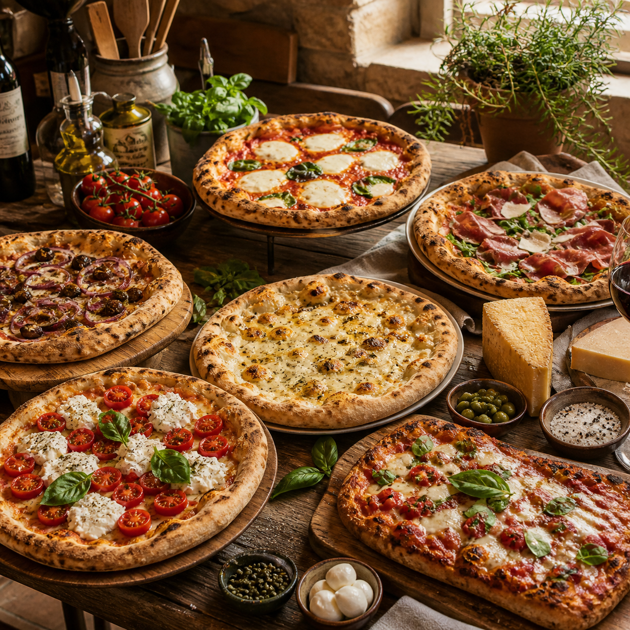 Una guía por las regiones italianas a través de sus pizzas tradicionales
