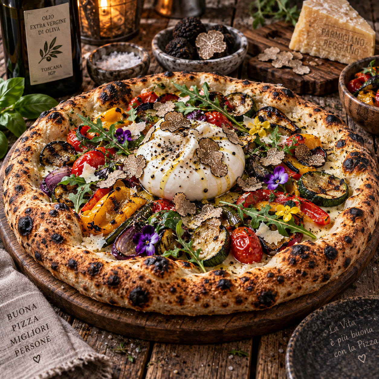 Más allá de la margarita: pizzas gourmet con ingredientes innovadores
